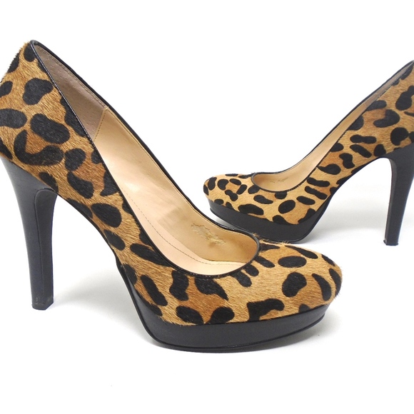 Calvin Klein Shoes - NWOT! CALVIN KLEIN KENDAL CHEETAH PONY HAIR PUMP